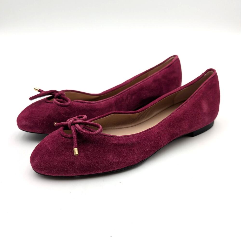 Sam Edelman Alie Slip-On Ballet Flats Women's French Merlot Size US5B EU35.5